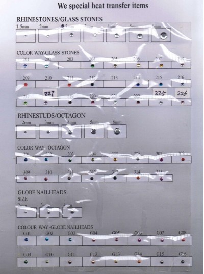 進口鋁燙片色咭 後面照